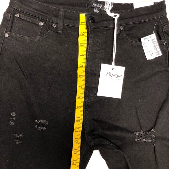 Papaya high rise boyfriend jeans size 11 - Picture 4 of 13